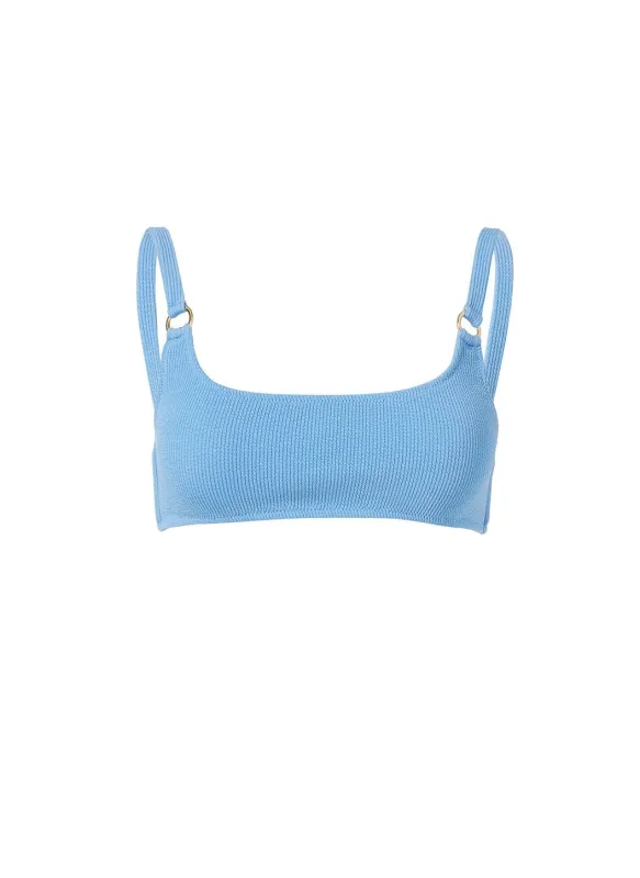 Bari Blue Ridges Bikini Top sold by Melissa Odabash