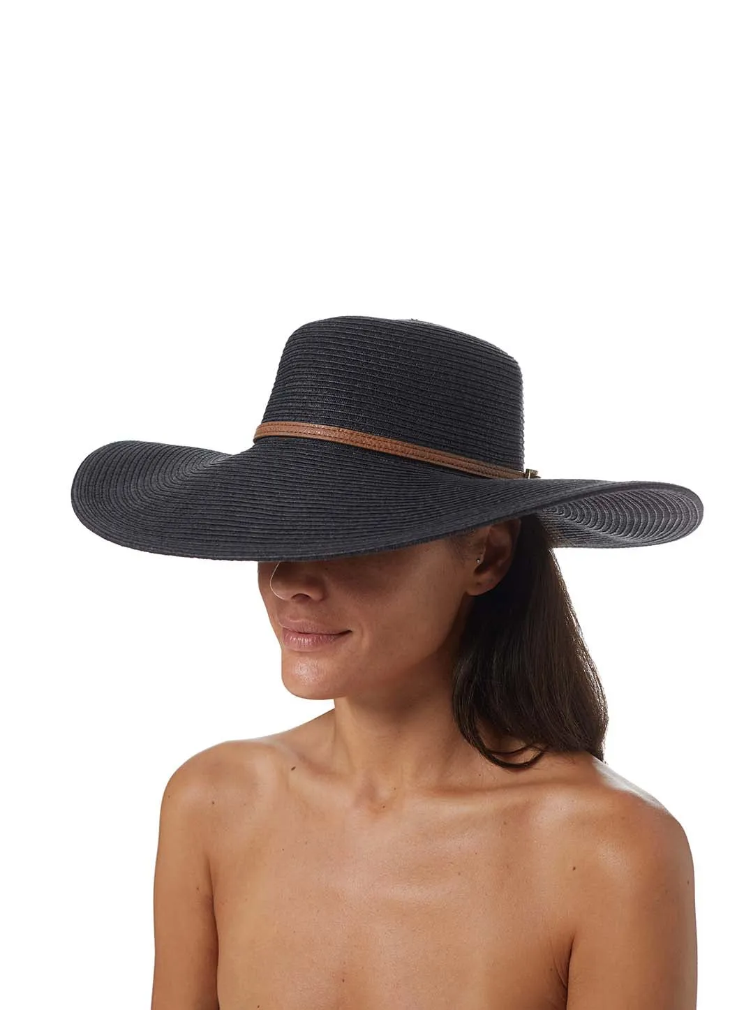 Jemima Black Hat sold by Melissa Odabash product image thumbnail 2