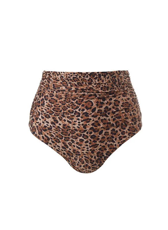Ancona Cheetah Bikini Bottom made by Melissa Odabash