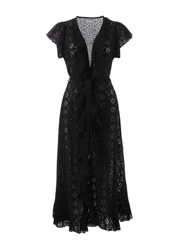 Brianna Black Kaftan made by Melissa Odabash