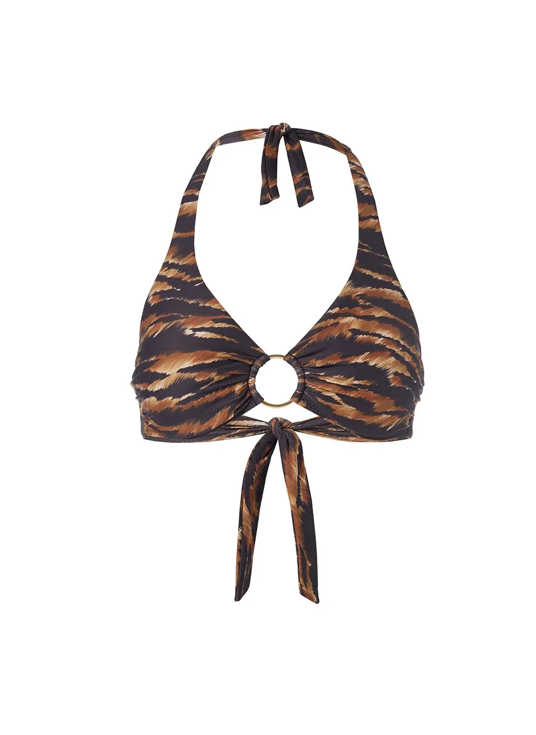 Brussels Safari Bikini Top sold by Melissa Odabash