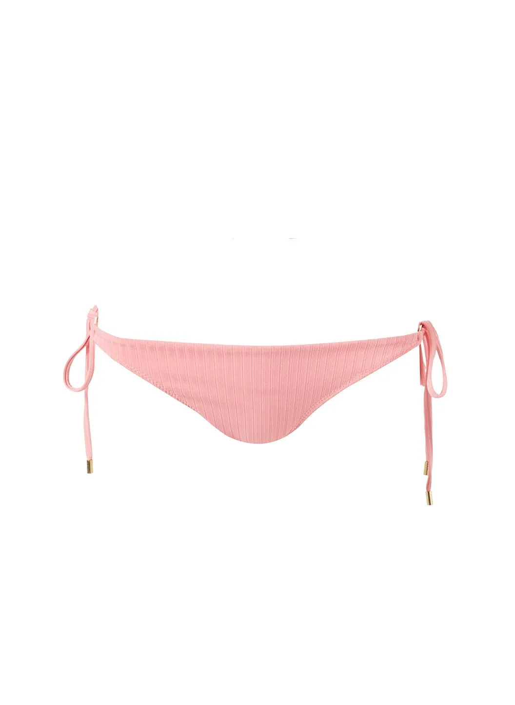 Cancun Blush Ribbed Bikini Bottom sold by Melissa Odabash