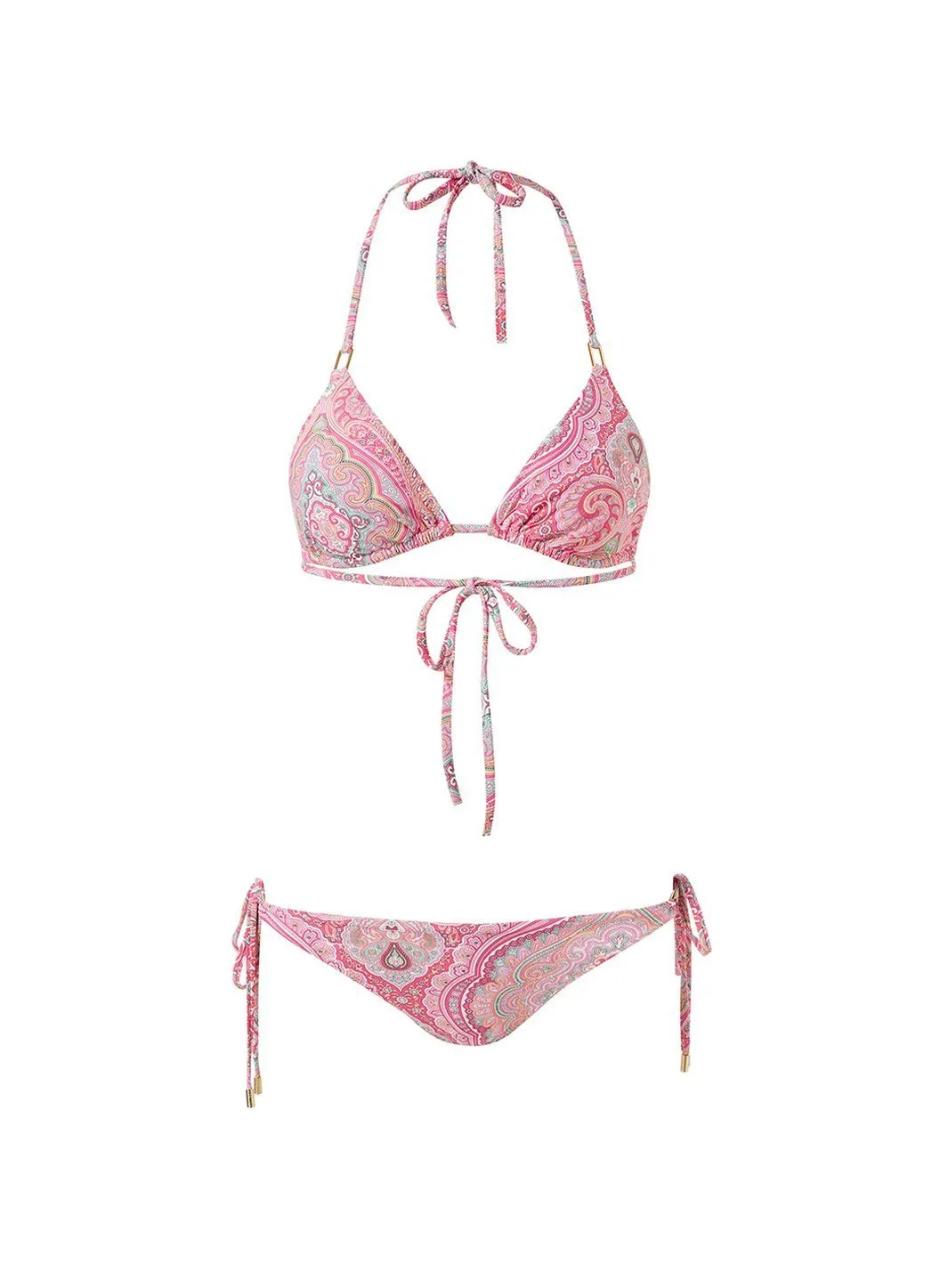 Cancun Blush Paisley Bikini Bottom sold by Melissa Odabash product image thumbnail 2