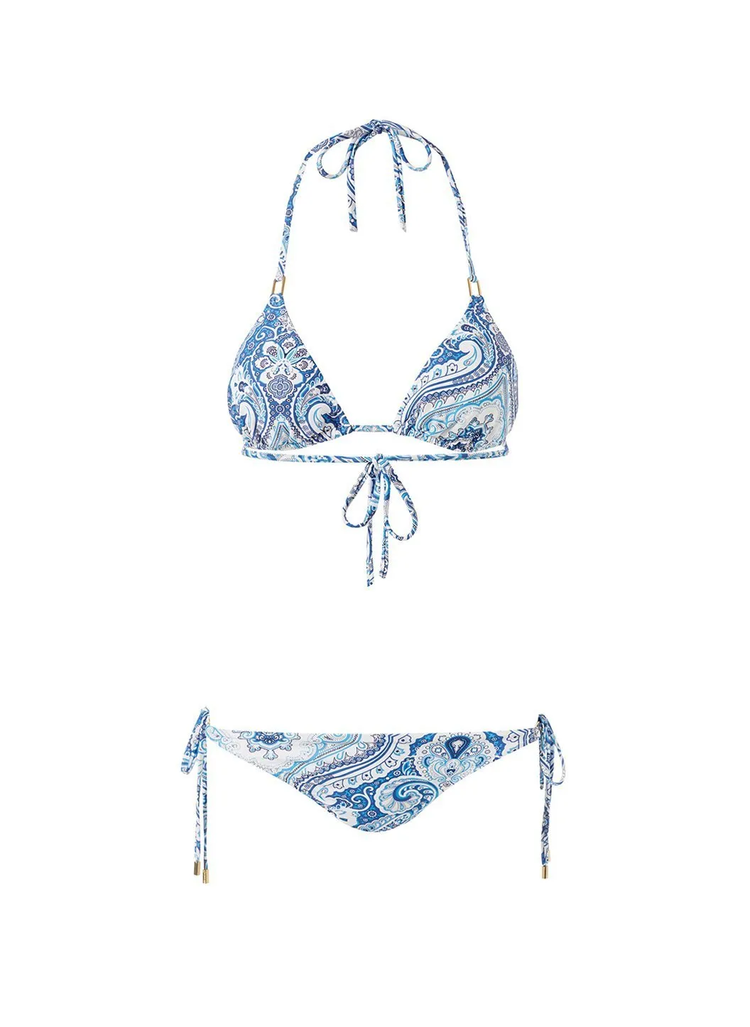 Cancun Blue Paisley Bikini sold by Melissa Odabash