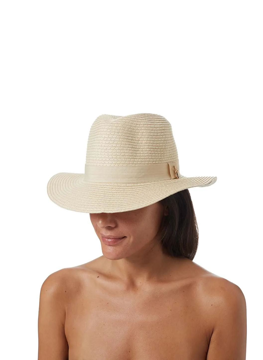 Fedora Cream/Beige sold by Melissa Odabash product image thumbnail 2
