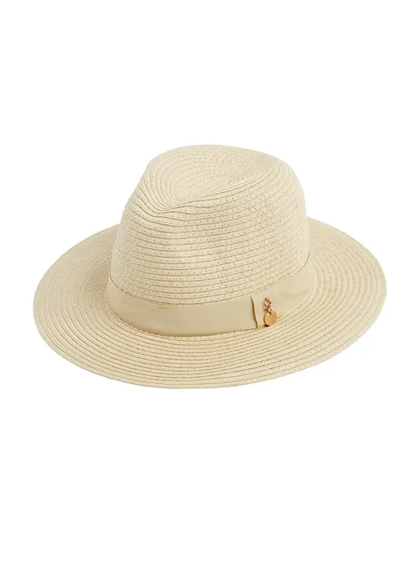 Fedora Cream/Beige made by Melissa Odabash