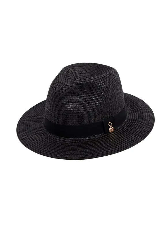 Fedora Black/Black made by Melissa Odabash