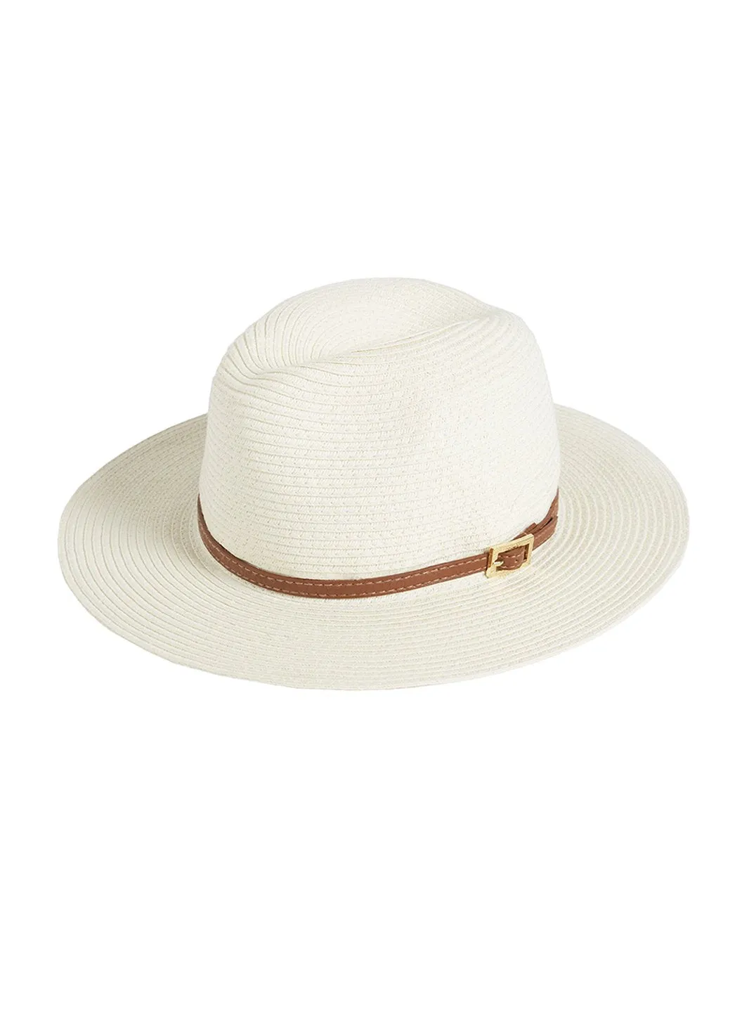 Fedora Cream/Tan sold by Melissa Odabash