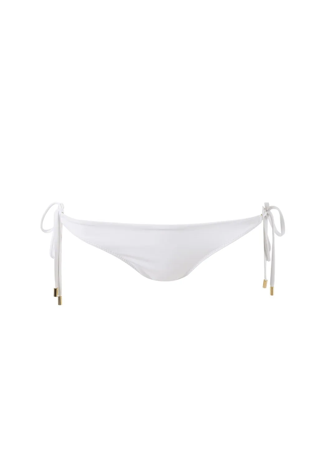 Florence White Bikini Bottom sold by Melissa Odabash