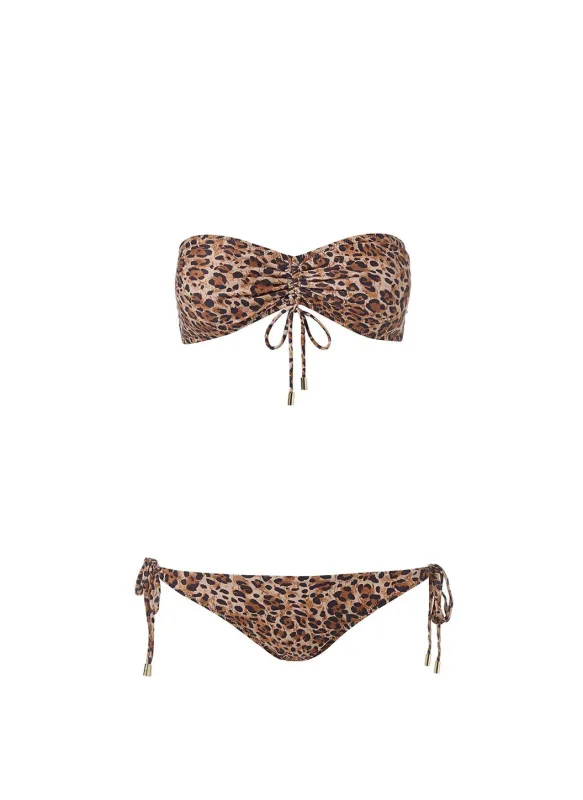Florence Cheetah Bikini made by Melissa Odabash