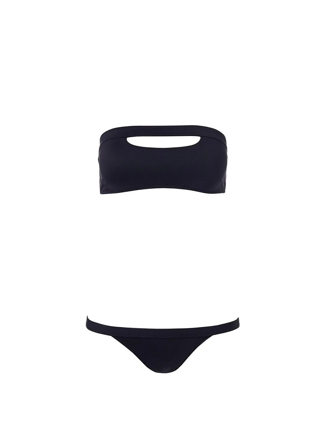 Ibiza Black Bikini Top sold by Melissa Odabash product image thumbnail 2