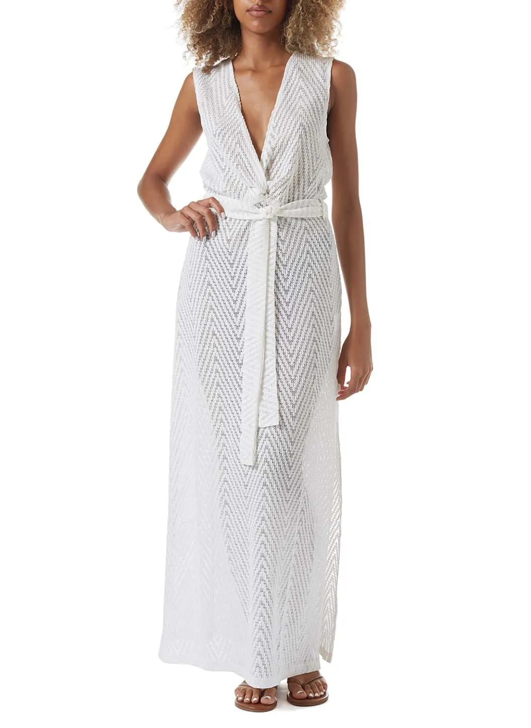 Jenny White Dress sold by Melissa Odabash product image thumbnail 3