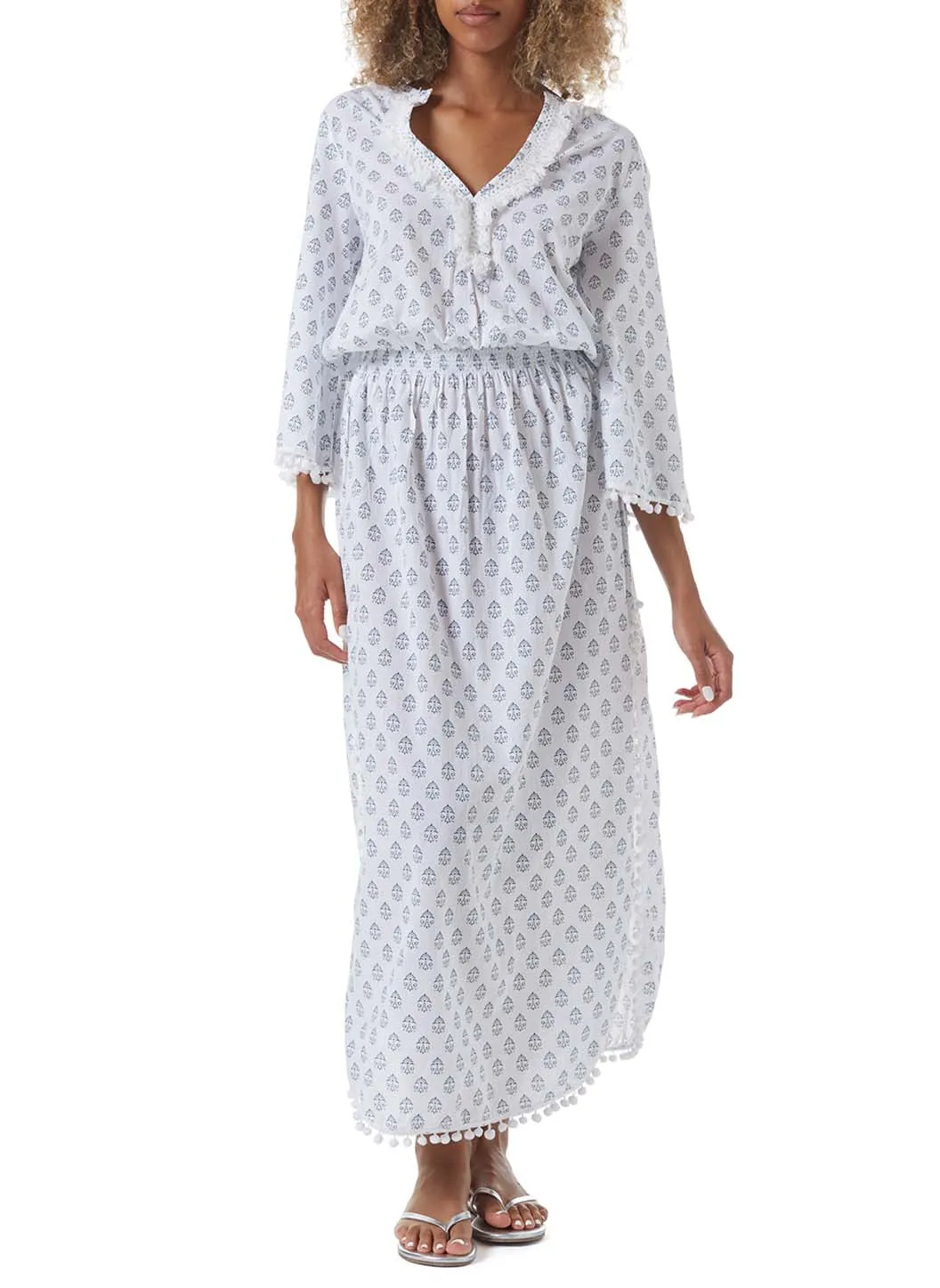 Kari Aztec Kaftan sold by Melissa Odabash product image thumbnail 3