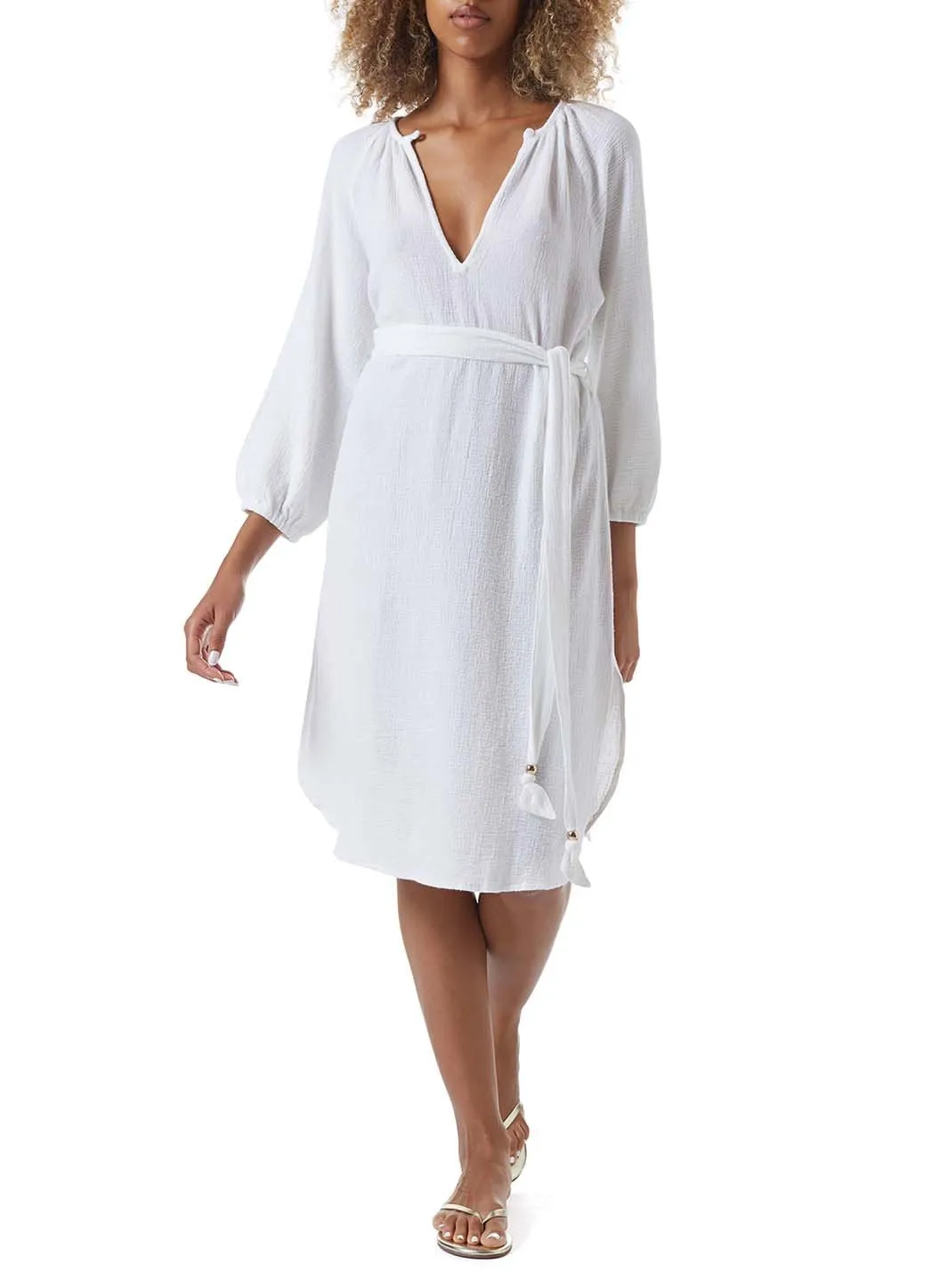 Katie White Kaftan sold by Melissa Odabash product image thumbnail 3