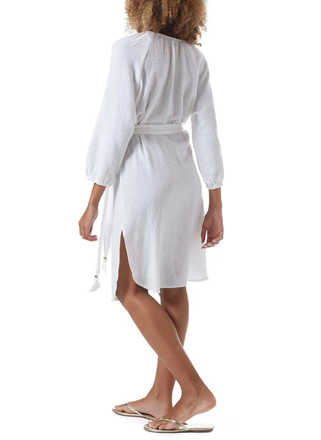 Katie White Kaftan sold by Melissa Odabash product image thumbnail 4