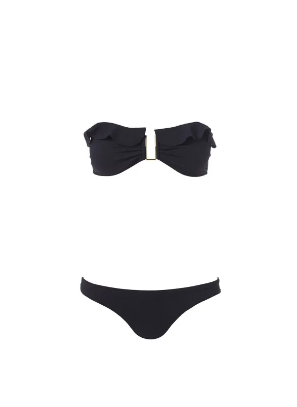Maine Black Mazy Bikini made by Melissa Odabash