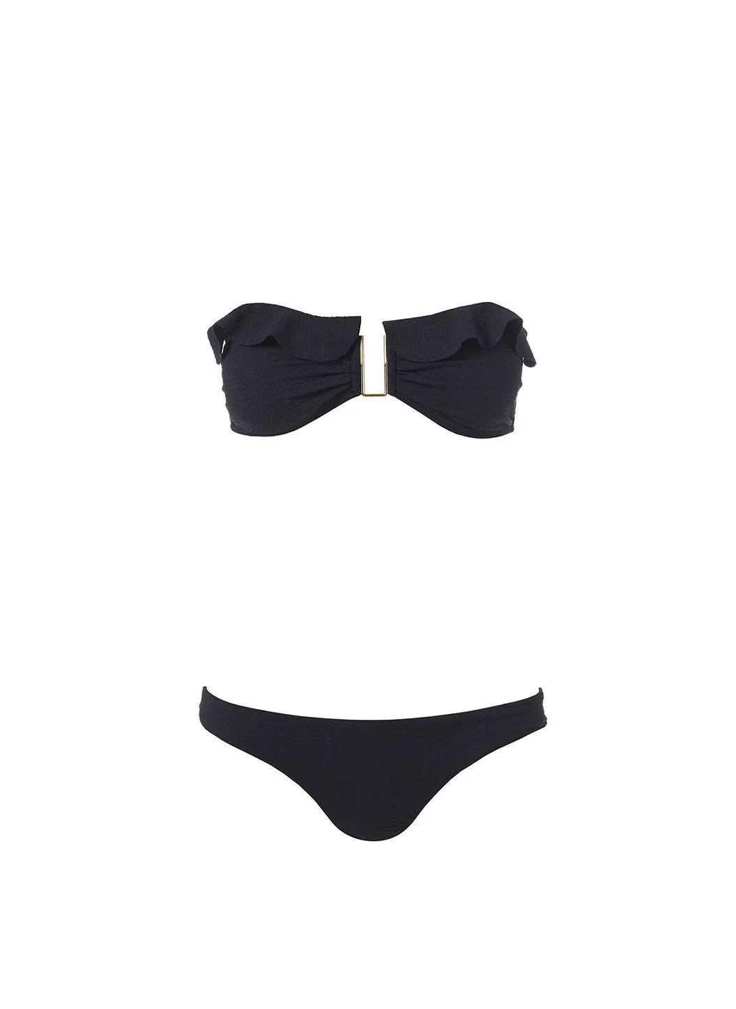 Maine Black Mazy Bikini Top sold by Melissa Odabash product image thumbnail 2