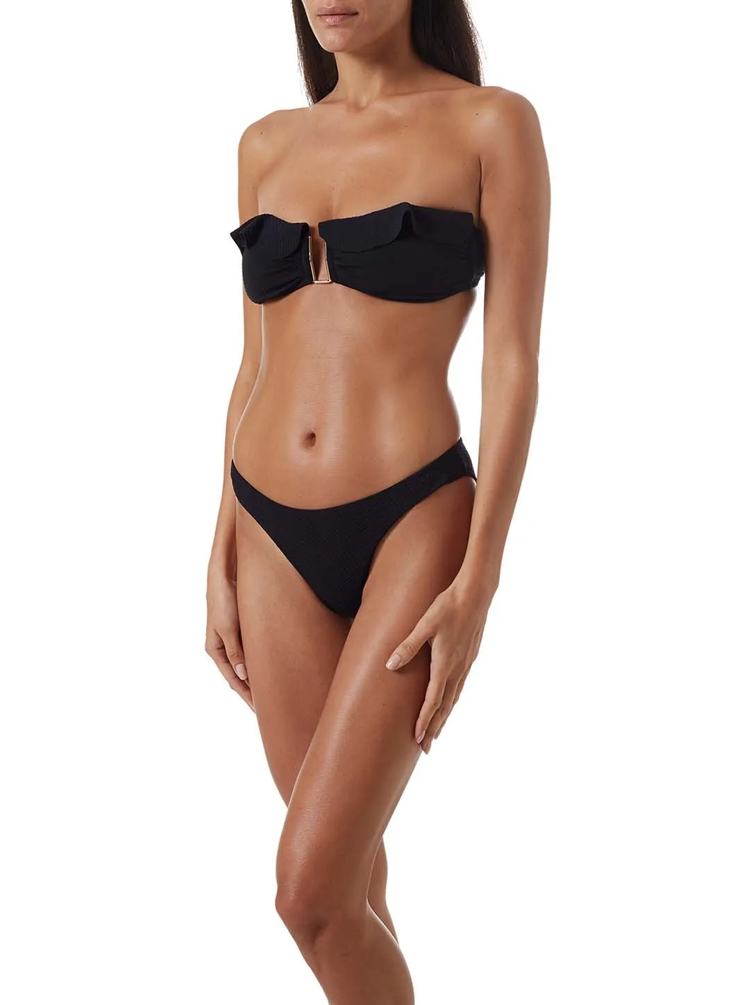 Maine Black Mazy Bikini Top sold by Melissa Odabash product image thumbnail 4