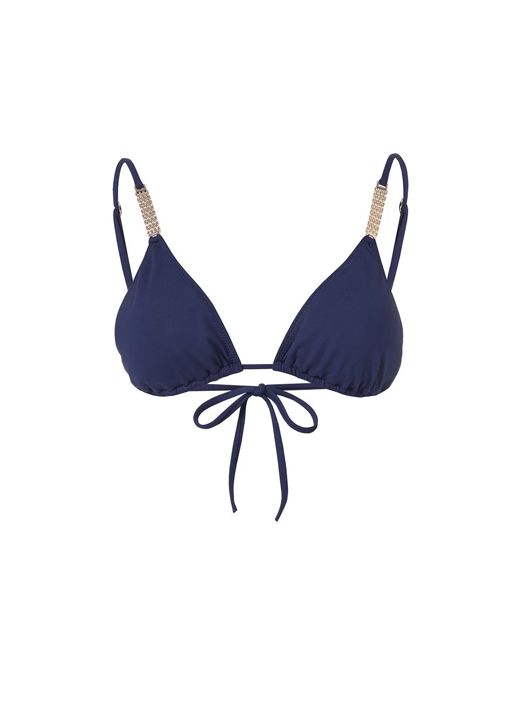 Maldives Navy Bikini Top sold by Melissa Odabash