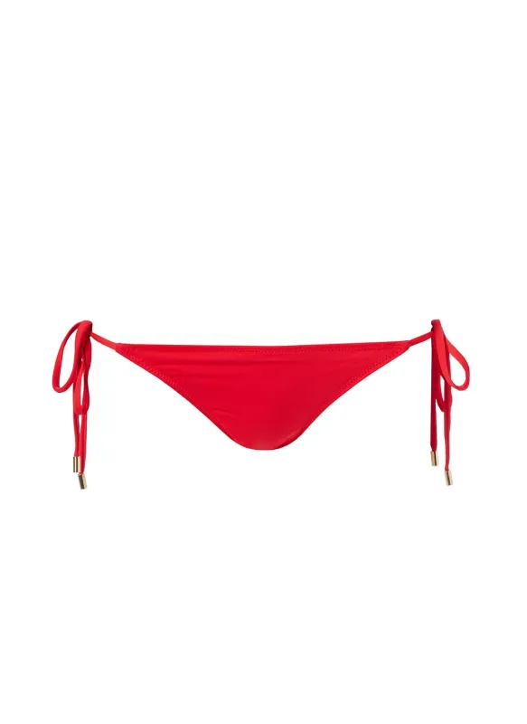 Maldives Red Bikini Bottom sold by Melissa Odabash