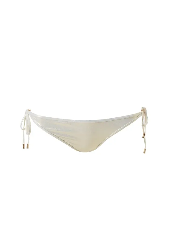 Malta Gold Bikini Bottom sold by Melissa Odabash