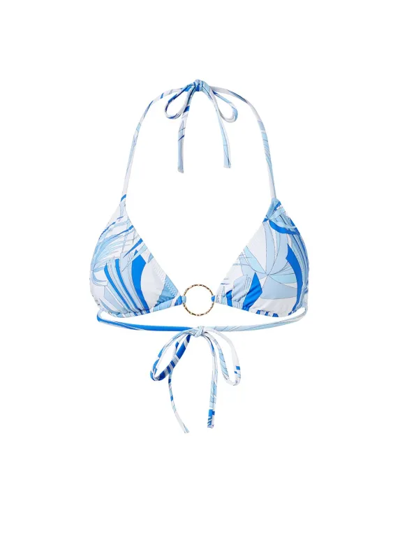 Miami Twirl Bikini Top made by Melissa Odabash