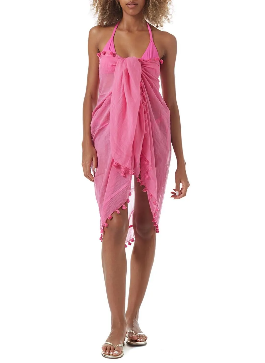 Pareo Hot Pink sold by Melissa Odabash product image thumbnail 2