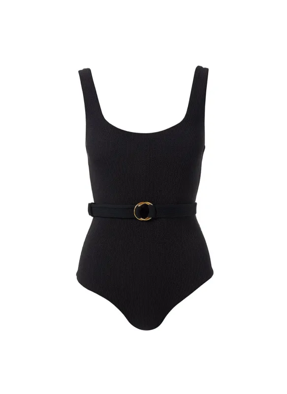 Rio Black Ridges Swimsuit made by Melissa Odabash