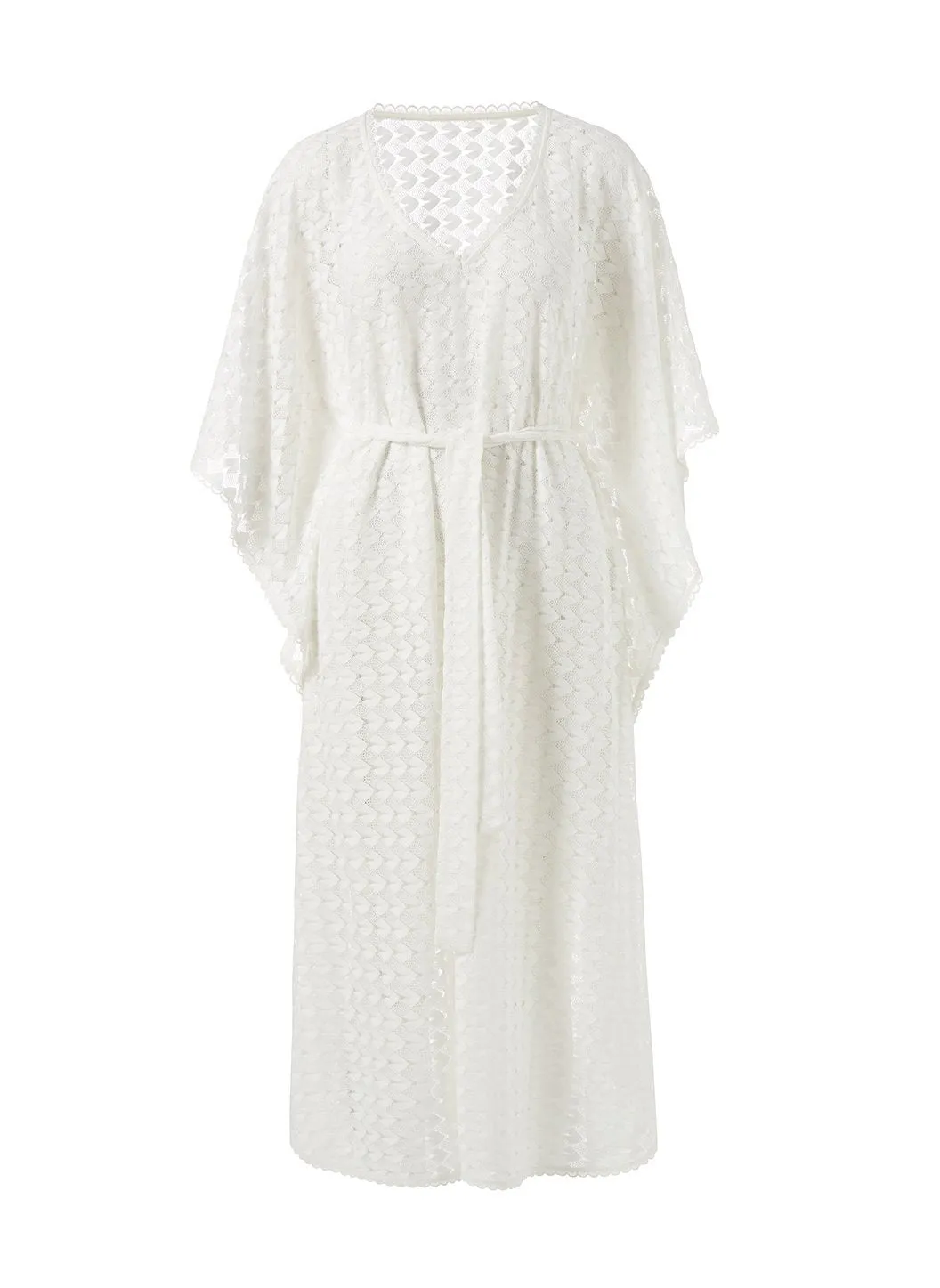 Tara White Kaftan sold by Melissa Odabash