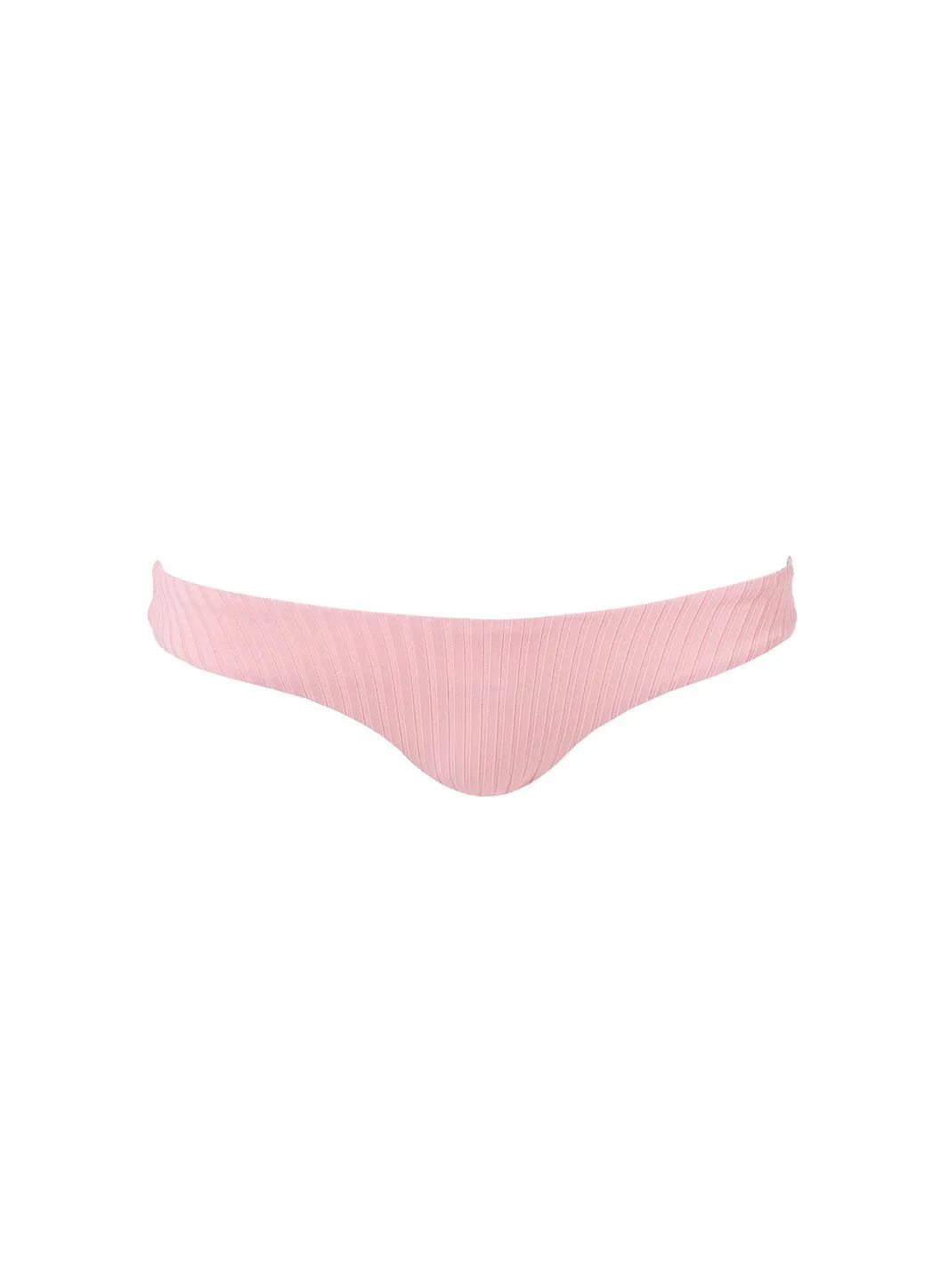 Toulouse Blush Ribbed Bikini Bottom sold by Melissa Odabash