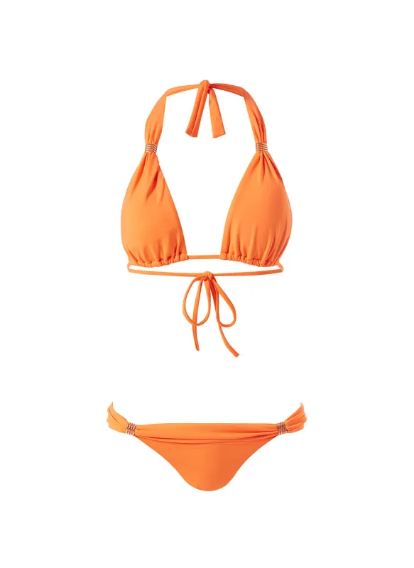 Exclusive Grenada Orange Bikini sold by Melissa Odabash