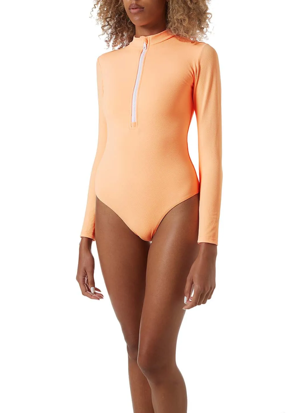 Exclusive Aruba Mango Pique Swimsuit sold by Melissa Odabash product image thumbnail 2