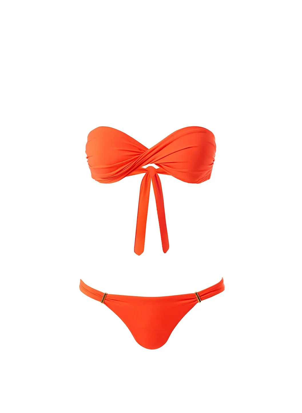 Exclusive Martinique Orange Eco Bikini Top sold by Melissa Odabash product image thumbnail 2