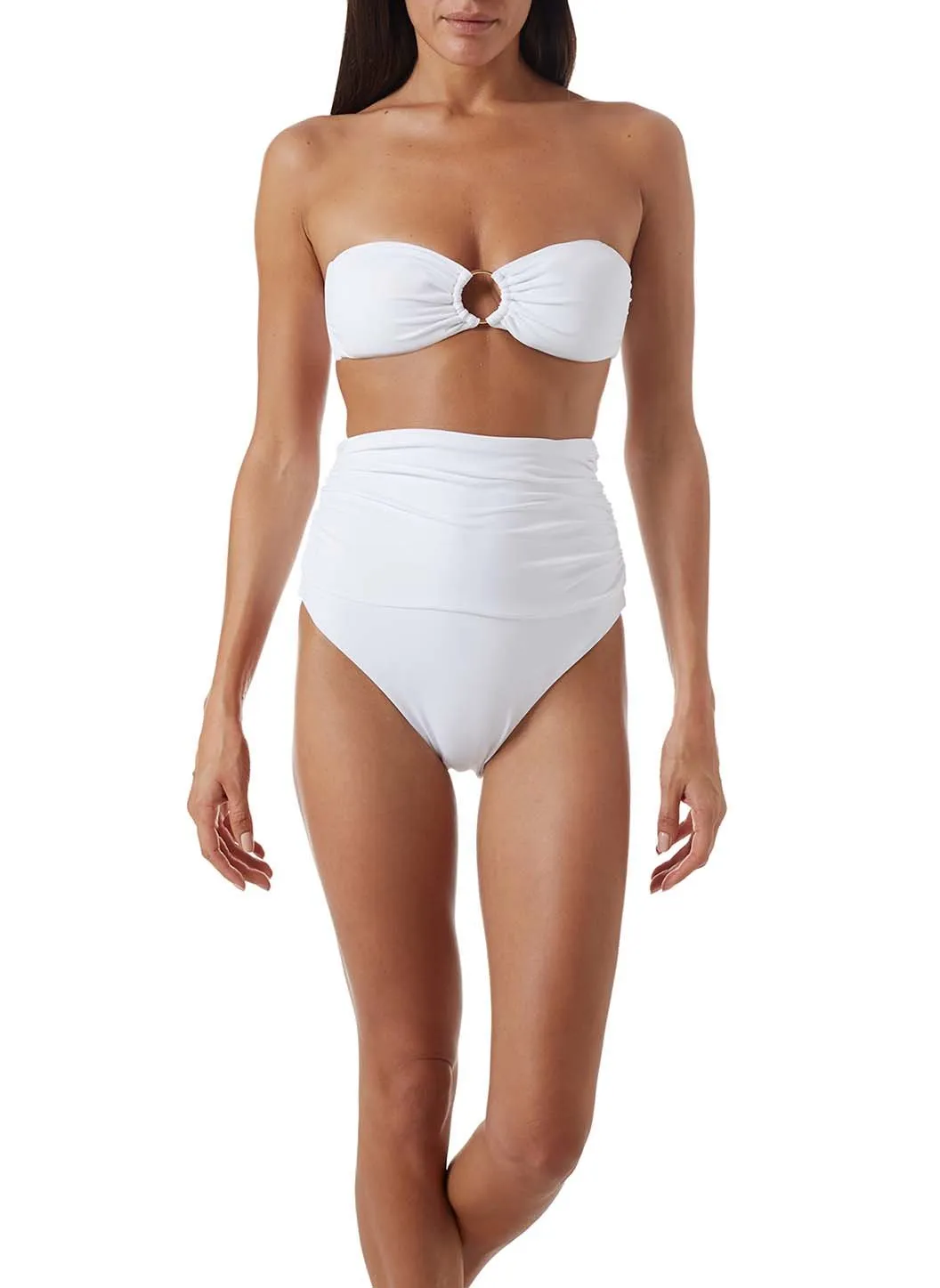 Exclusive Ancona White Bikini Top sold by Melissa Odabash product image thumbnail 5
