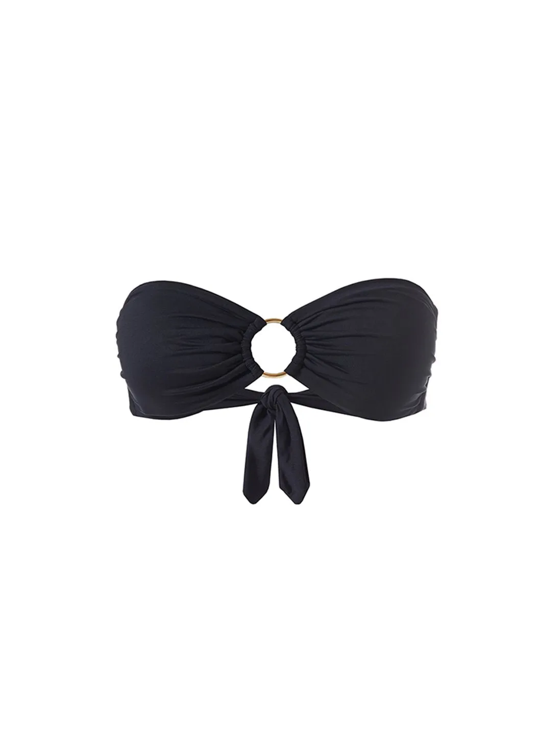 Exclusive Ancona Black Bikini Top sold by Melissa Odabash
