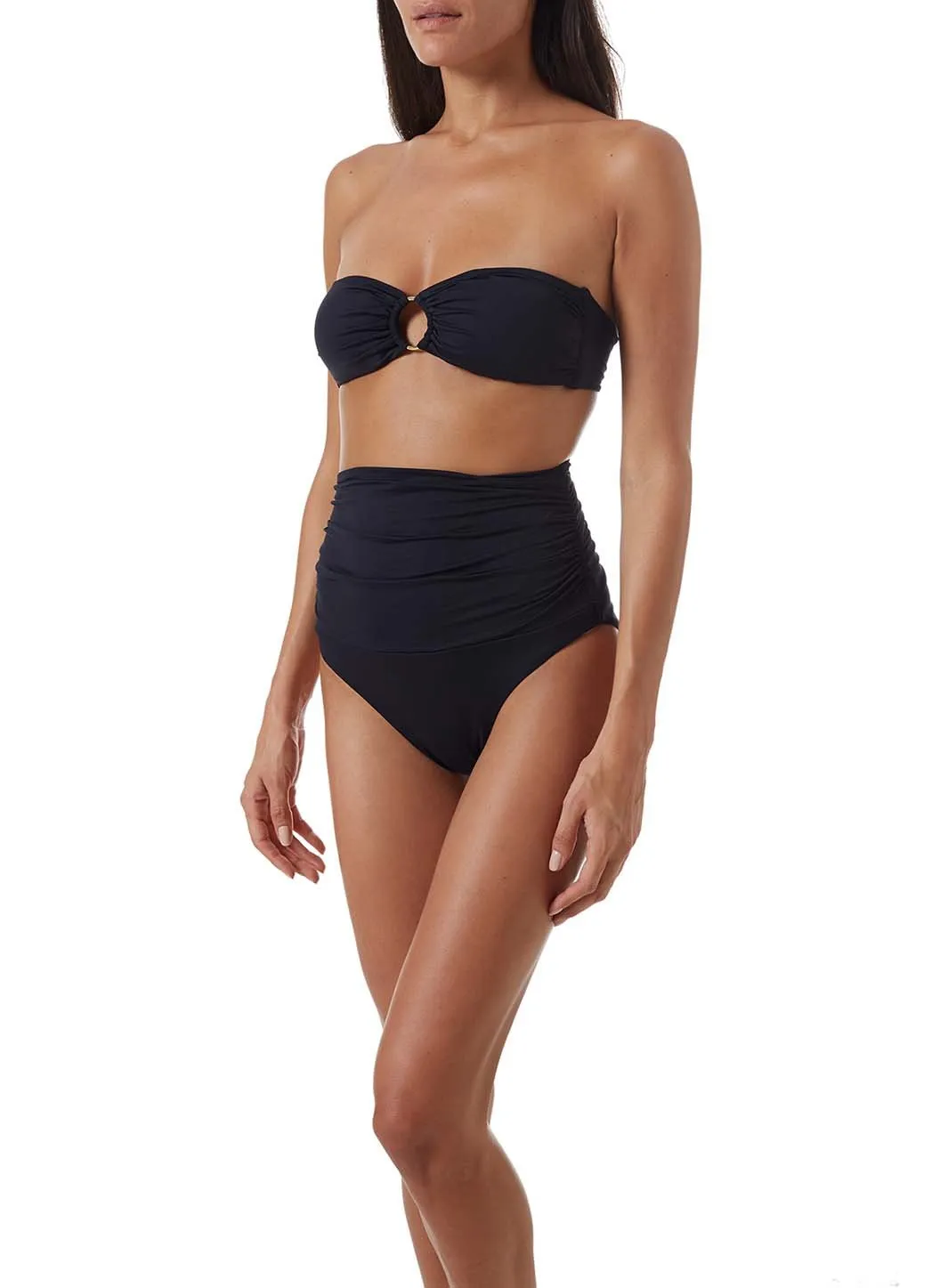 Exclusive Ancona Black Bikini Top sold by Melissa Odabash product image thumbnail 4