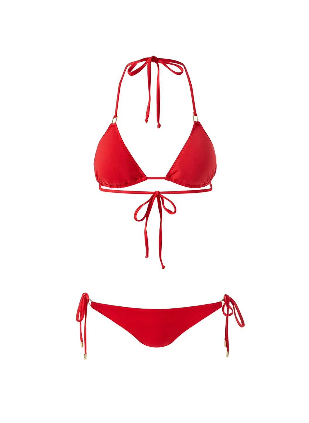 Exclusive Cancun Red Eco Bikini Top sold by Melissa Odabash product image thumbnail 2