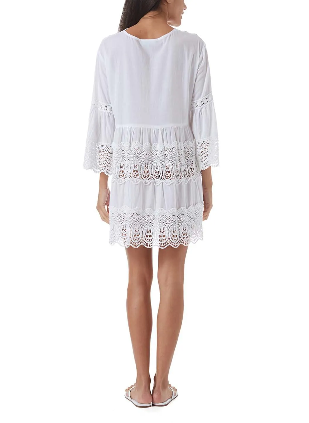 Vanessa White Kaftan sold by Melissa Odabash product image thumbnail 4