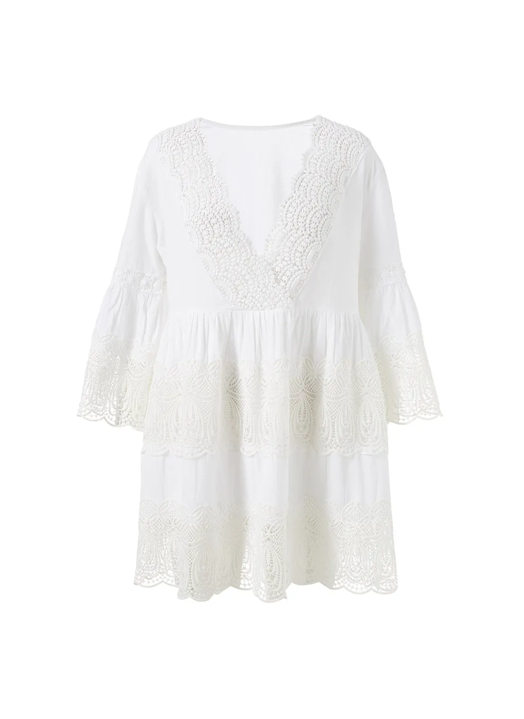 Vanessa White Kaftan sold by Melissa Odabash product image thumbnail 5