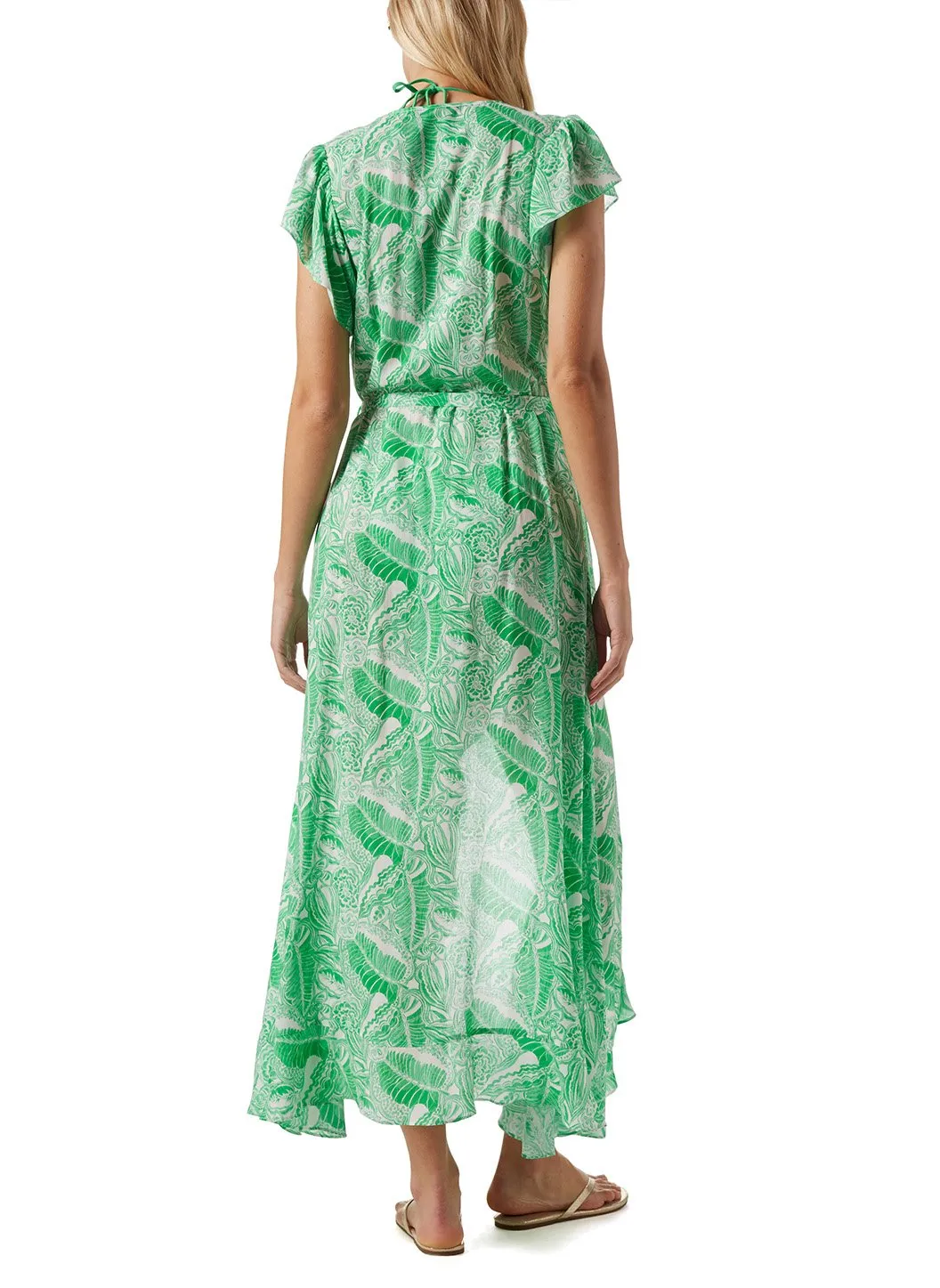 Bria Folie Maxi Kaftan sold by Melissa Odabash product image thumbnail 3