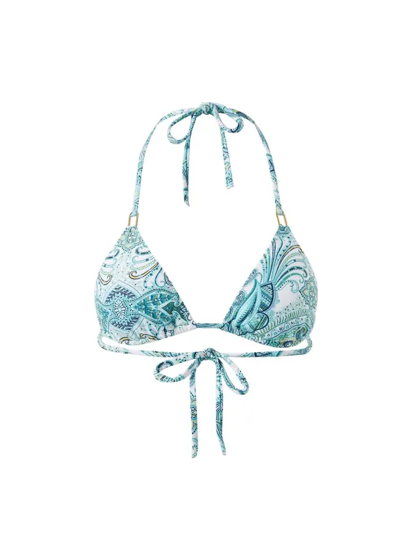 Cancun Mirage Bikini Top made by Melissa Odabash