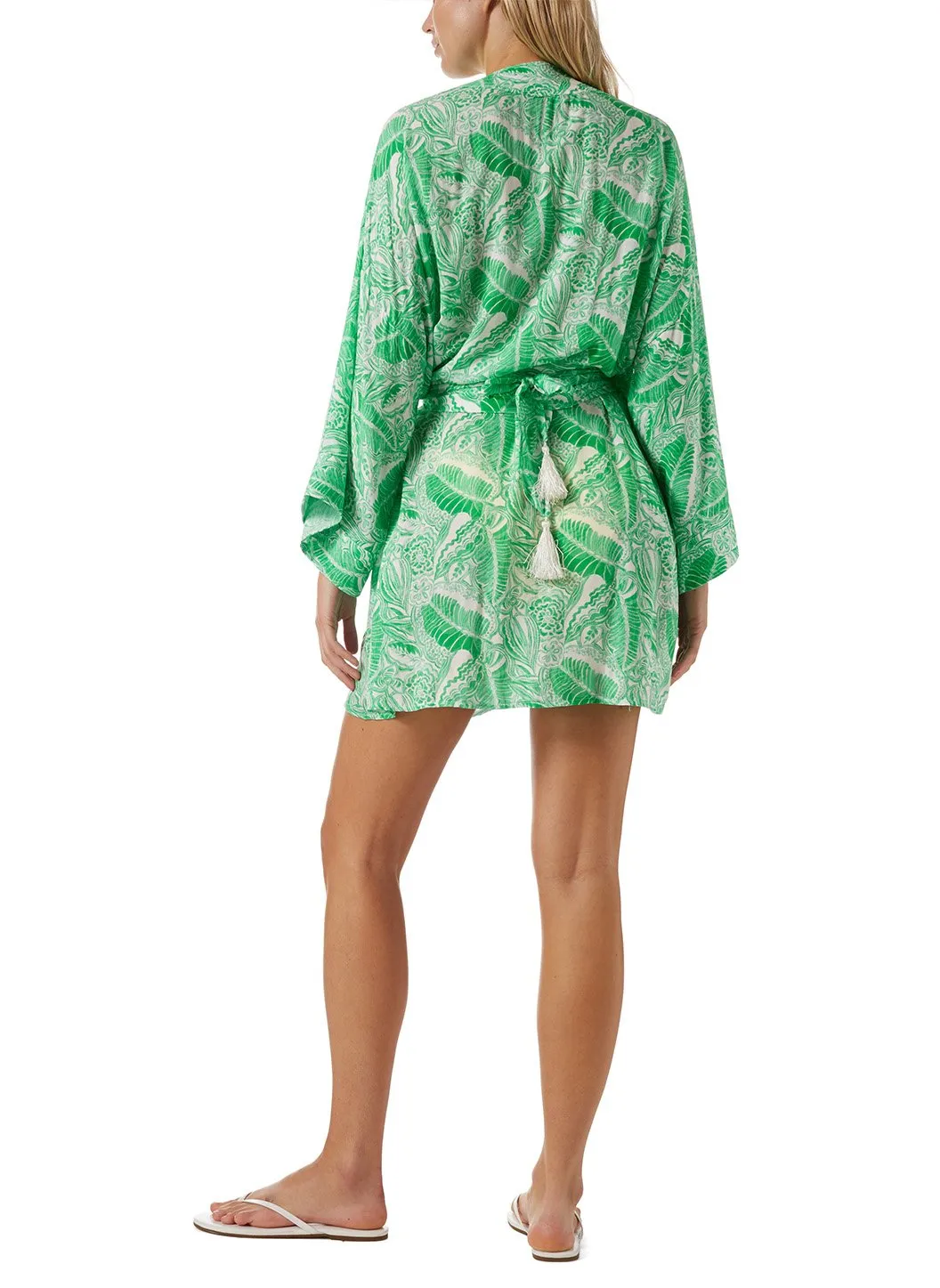 Sienna Folie Short Kaftan sold by Melissa Odabash product image thumbnail 3