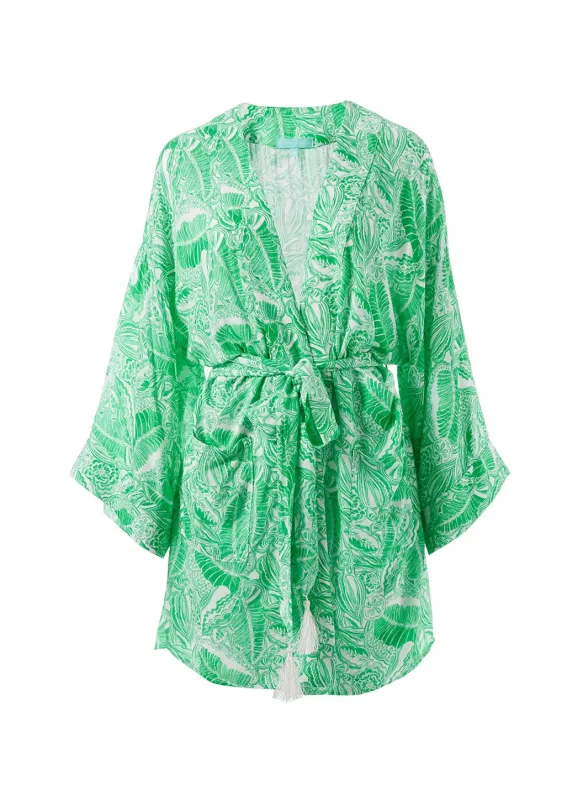 Sienna Folie Short Kaftan made by Melissa Odabash