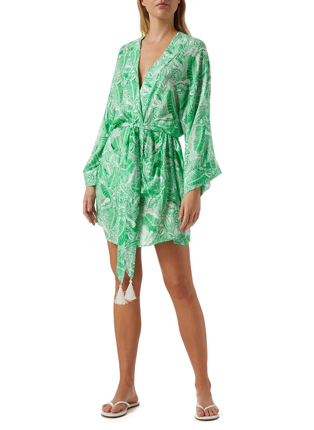 Sienna Folie Short Kaftan sold by Melissa Odabash product image thumbnail 2