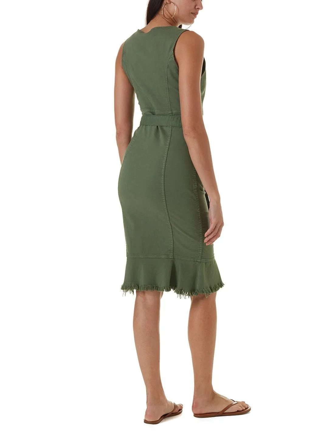 Ruby Olive Midi Dress sold by Melissa Odabash product image thumbnail 4