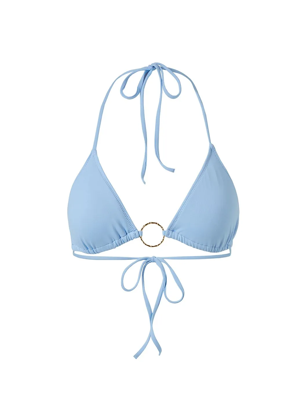 Miami Cornflower Bikini Top sold by Melissa Odabash