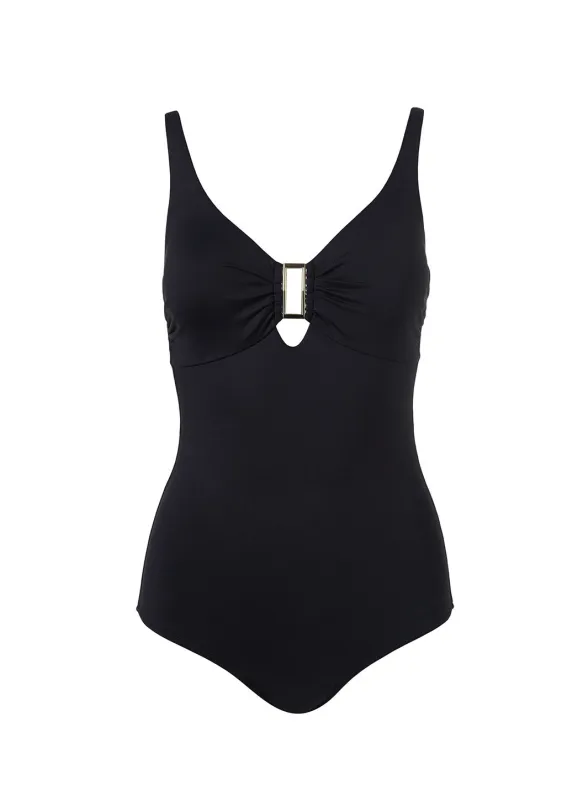Tuscany Black Swimsuit made by Melissa Odabash