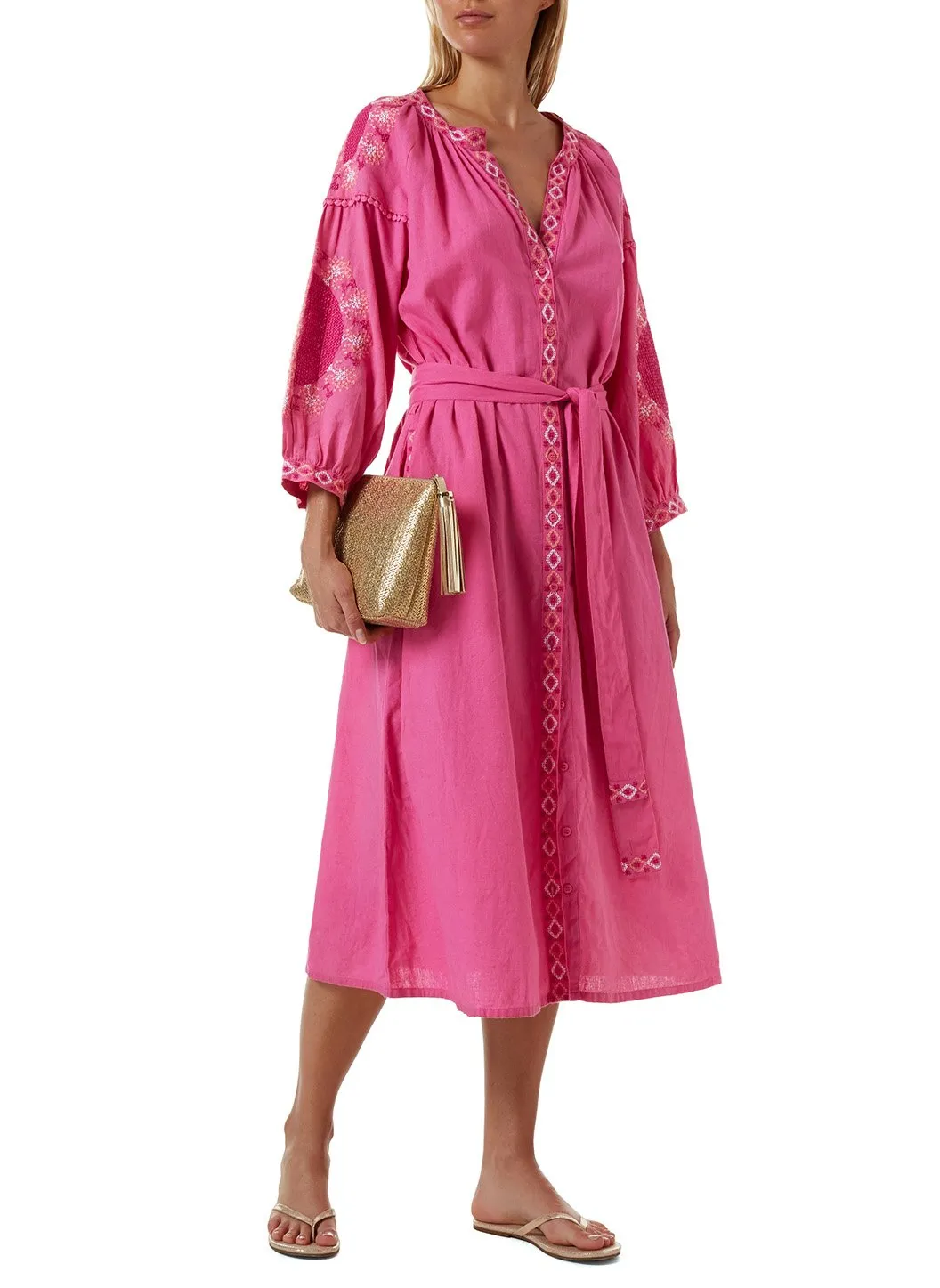 Melanie Flamingo Kaftan sold by Melissa Odabash product image thumbnail 5