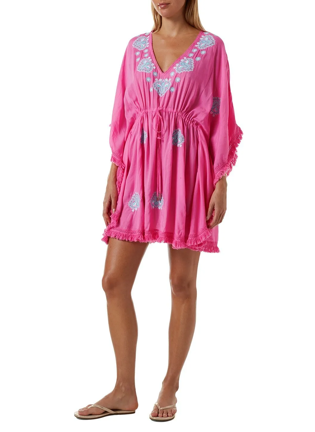 Irene Flamingo Kaftan sold by Melissa Odabash product image thumbnail 3