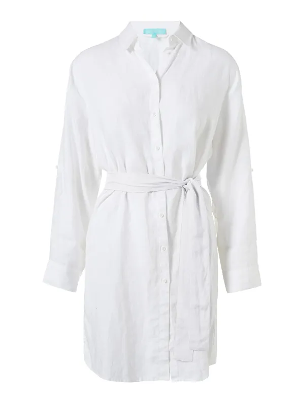 Marianne White Dress made by Melissa Odabash